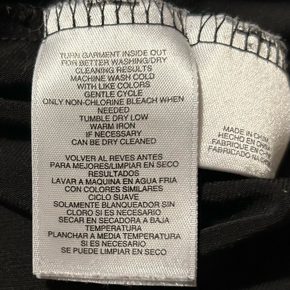 Anne Klein Blouse Pullover Double Front Buttons Size No Tag Gold Buttons - Picture 5 of 5